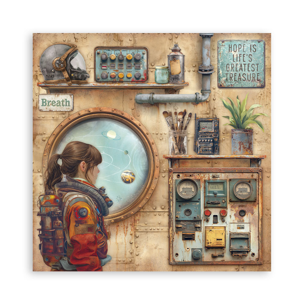 Stamperia A New Beginning 12x12 Inch Paper Pack Single Face (SBBXLB35)