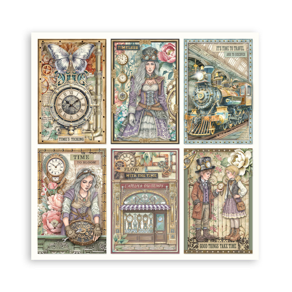 Stamperia Gardens of Time 12x12 Maxi Single Face (SBBXLB36)