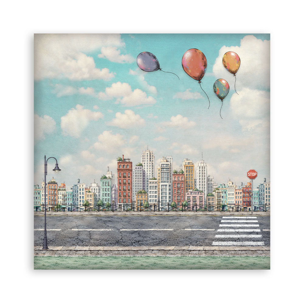 Stamperia Furry Friends 2 12x12 Inch Paper Pack (Single Face) by Antonis Tzanidakis - SBBXLB41