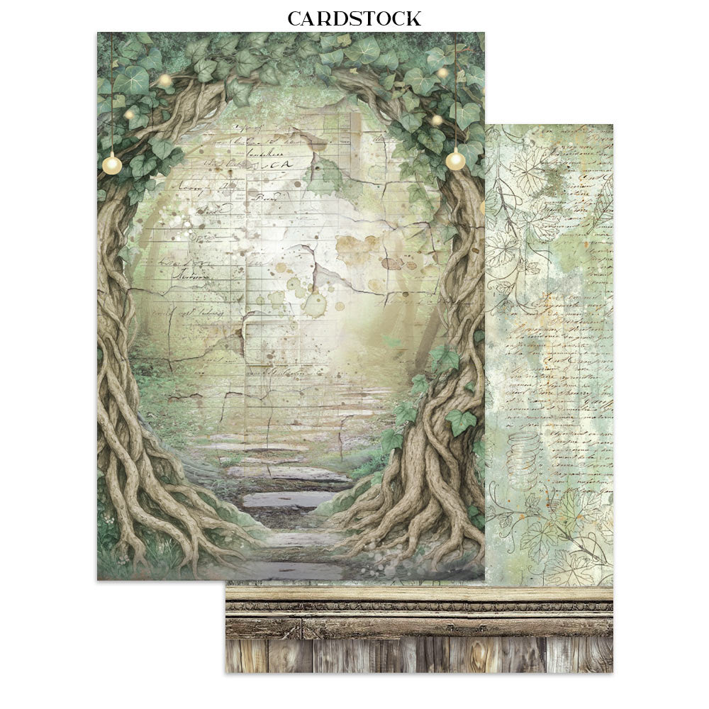 Stamperia Herbarium Silvae Junk Journal Stickers (SBJK09)