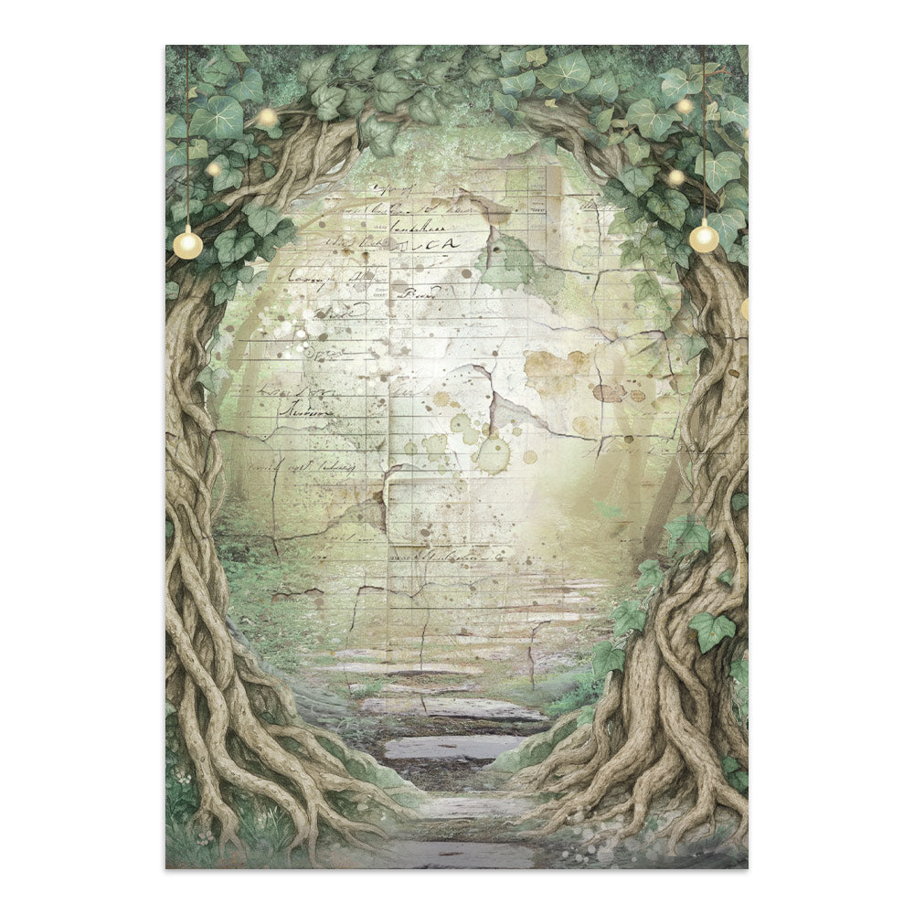 Stamperia Herbarium Silvae Junk Journal Stickers (SBJK09)