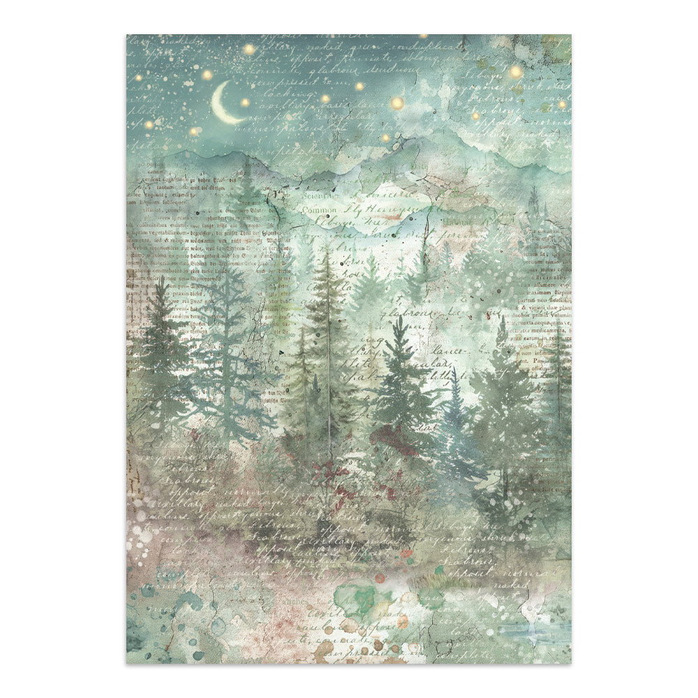 Stamperia Herbarium Silvae Junk Journal Stickers (SBJK09)