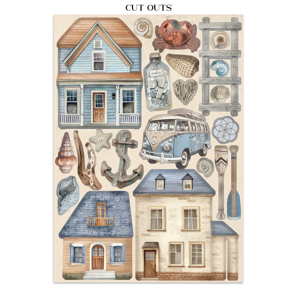 Stamperia Silent Sea Junk Journal (SBJK13)