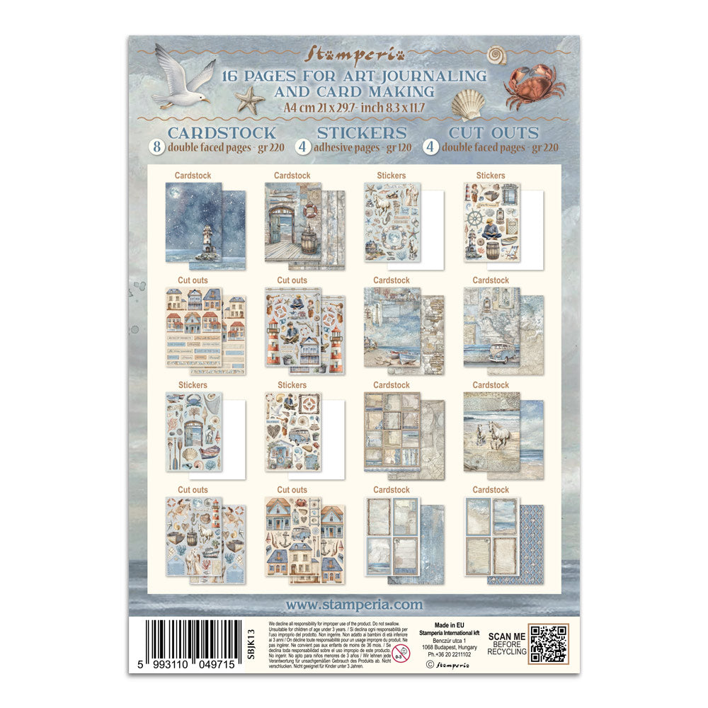 Stamperia Silent Sea Junk Journal (SBJK13)