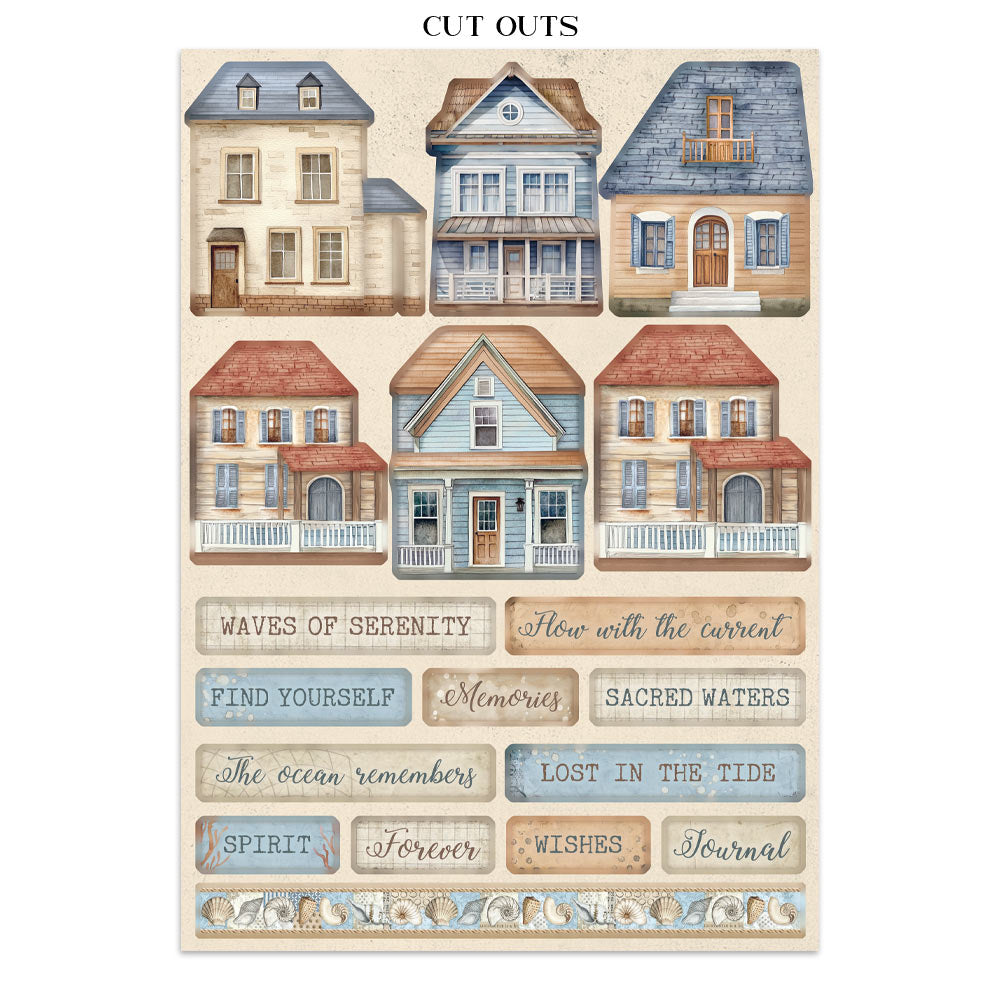 Stamperia Silent Sea Junk Journal (SBJK13)