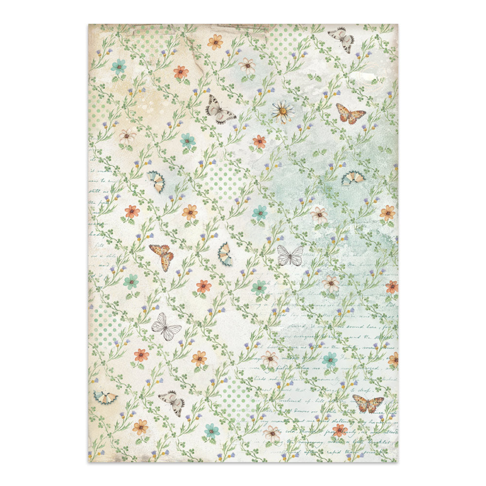 Stamperia Daisy Art Junk Journal Stickers, Backgrounds, Cut-Outs (SBJK14)