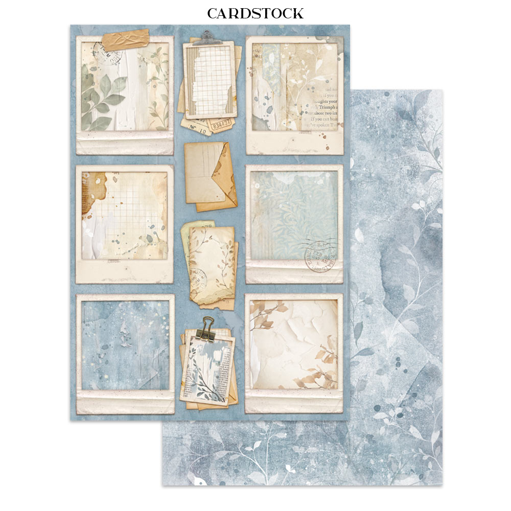 Stamperia Secret Diary Junk Journal Stickers, Backgrounds, Cut-Outs (SBJK15)