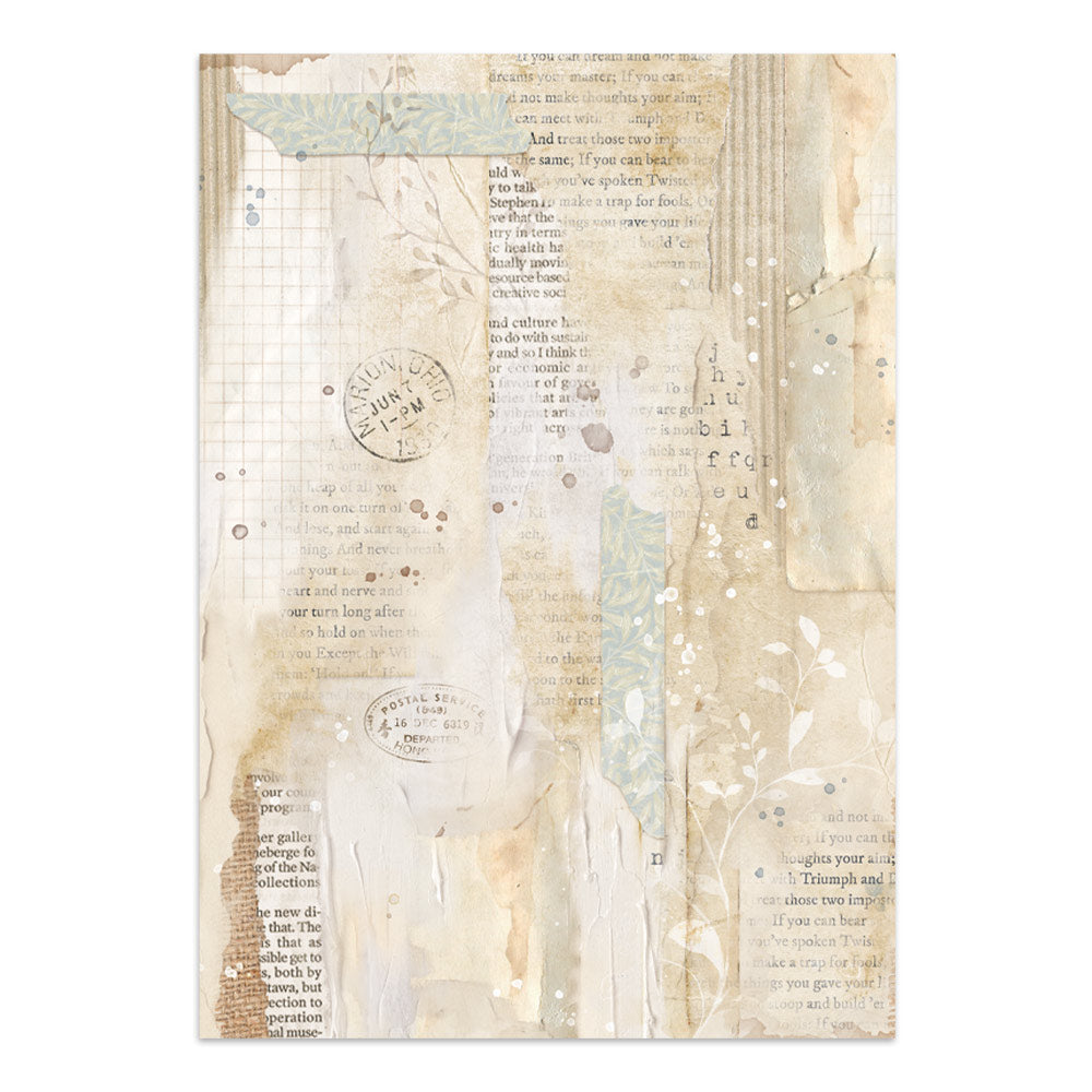 Stamperia Secret Diary Junk Journal Stickers, Backgrounds, Cut-Outs (SBJK15)