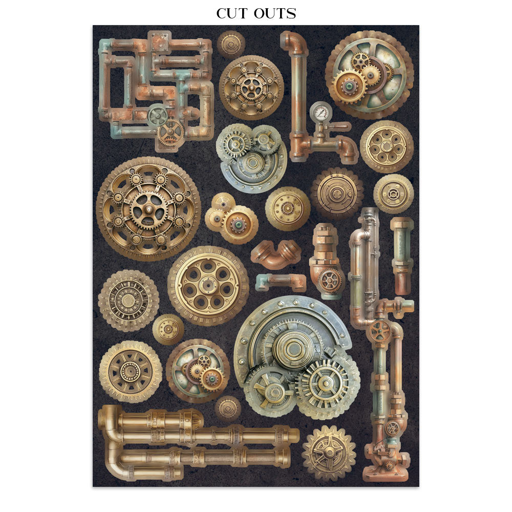 Stamperia Gardens of Time Junk Journal Kit (SBJK17)