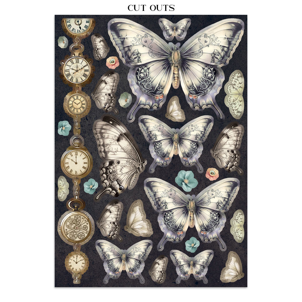 Stamperia Gardens of Time Junk Journal Kit (SBJK17)