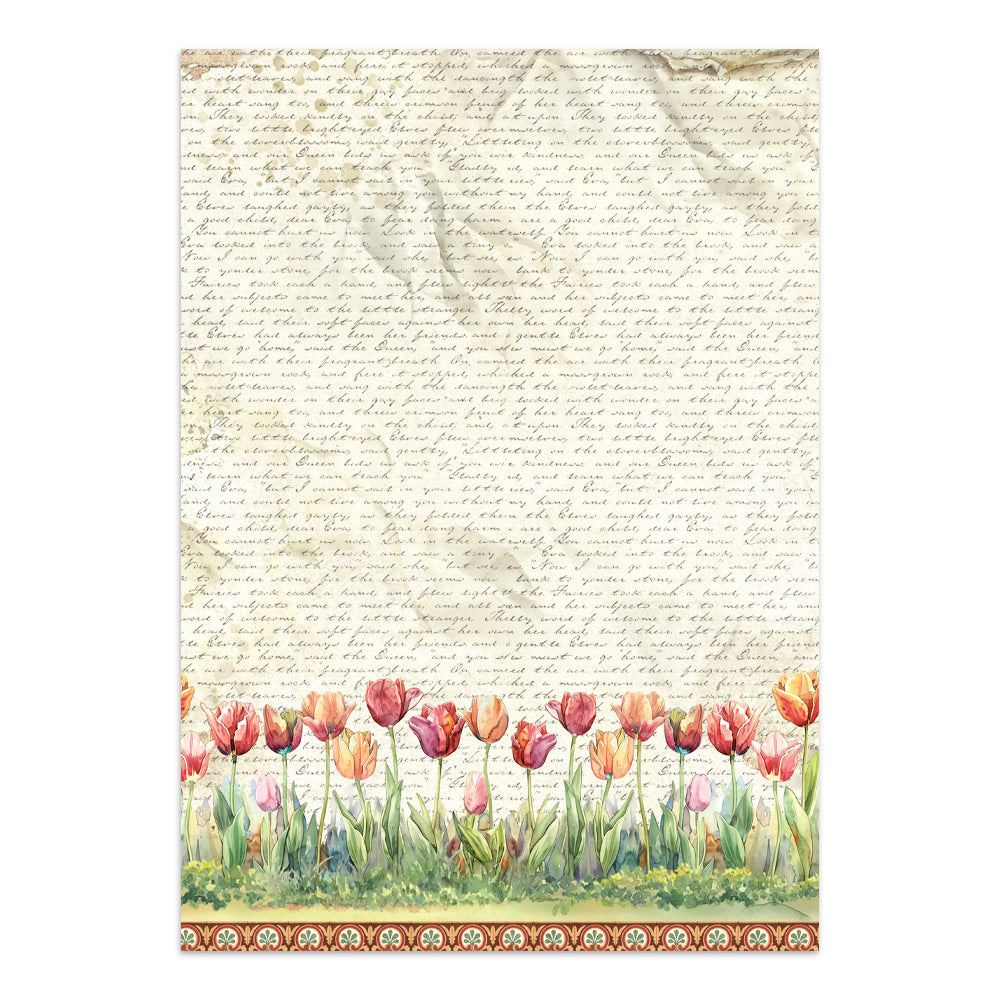 Stamperia Art of Travelling Junk Journal Stickers Backgrounds Cut-Outs (SBJK18)