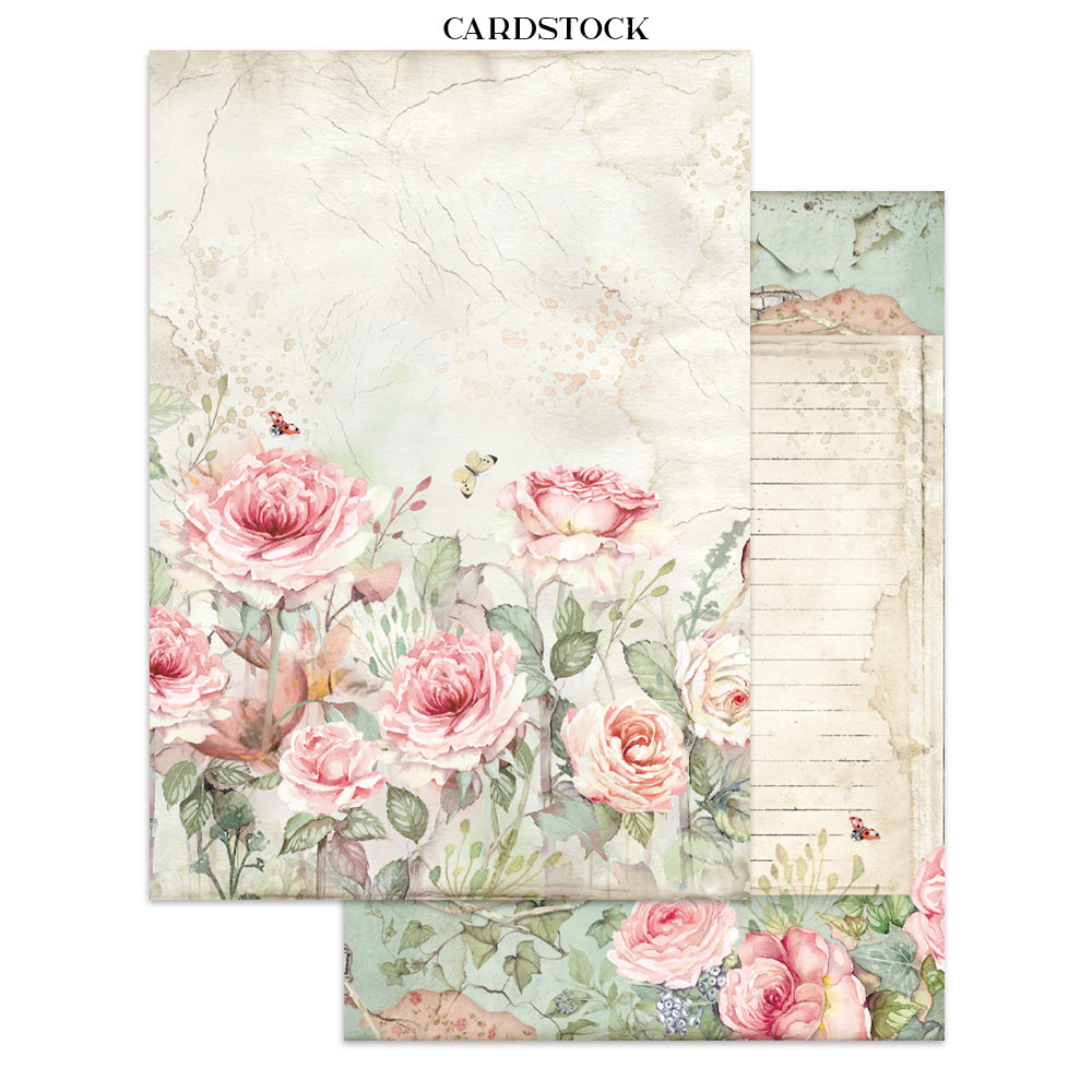 Stamperia House of Roses Junk Journal Kit (SBJK19)