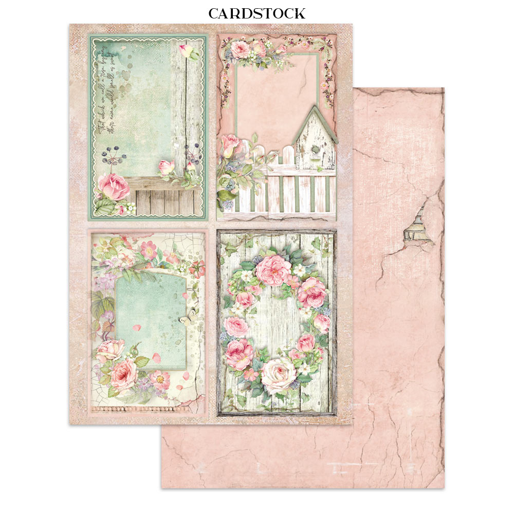 Stamperia House of Roses Junk Journal Kit (SBJK19)