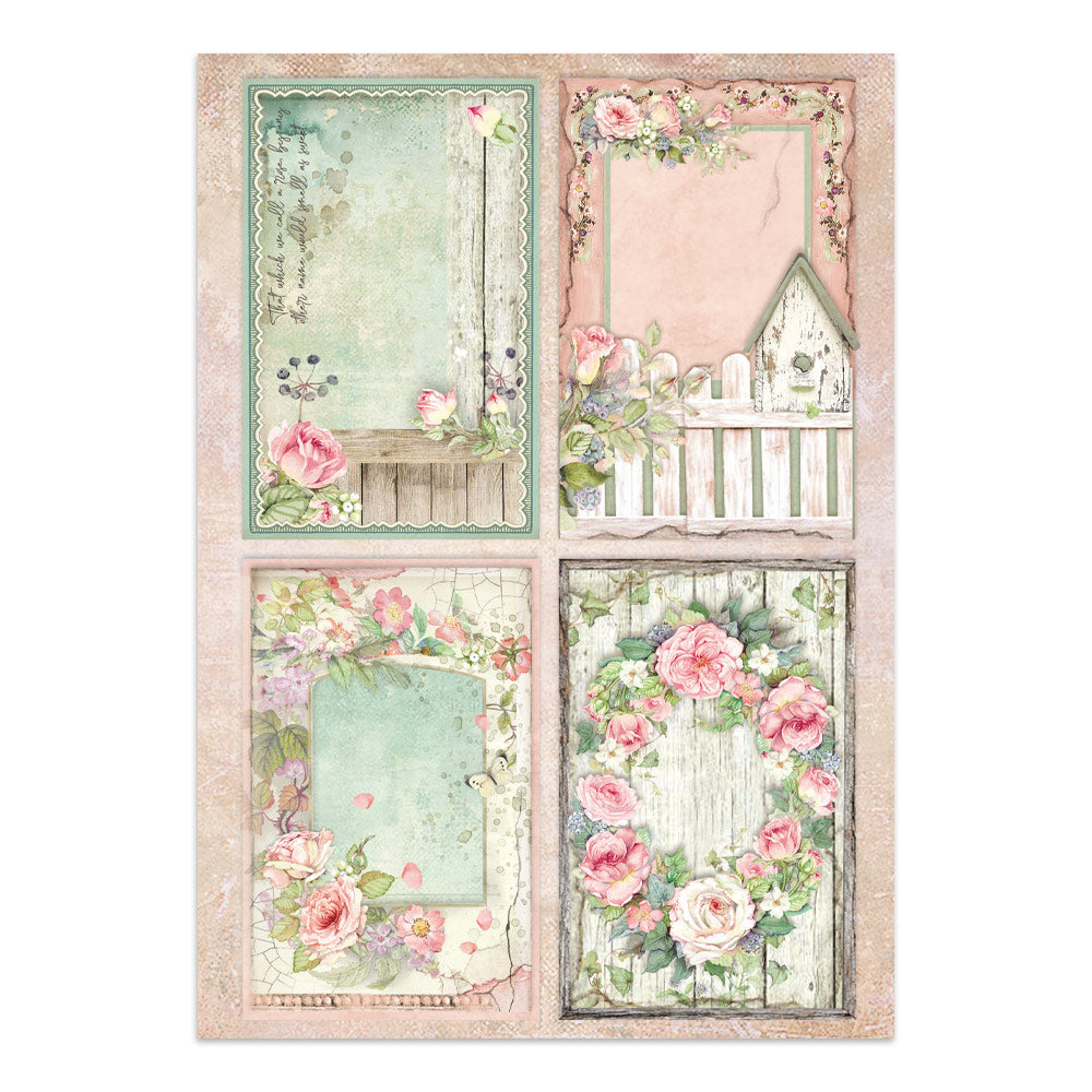 Stamperia House of Roses Junk Journal Kit (SBJK19)
