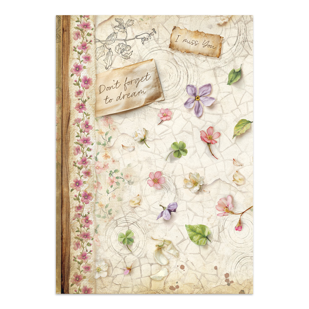 Stamperia All Around Junk Journal Stickers, Backgrounds, Cut-Outs (SBJK20)
