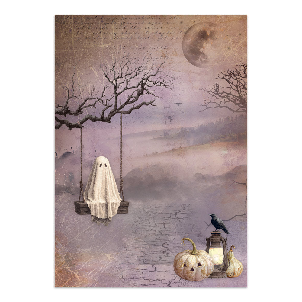 Stamperia Halloween Junk Journal Stickers, Backgrounds, Cut-Outs by Vicky Papaioannou (SBJK22)
