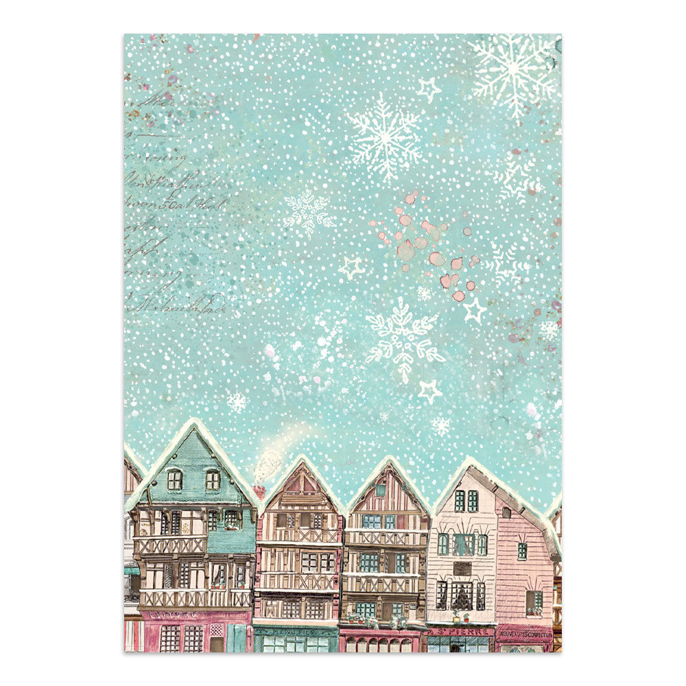 Stamperia Winter Magic Junk Journal Stickers, Backgrounds and Cut-Outs - SBJK25