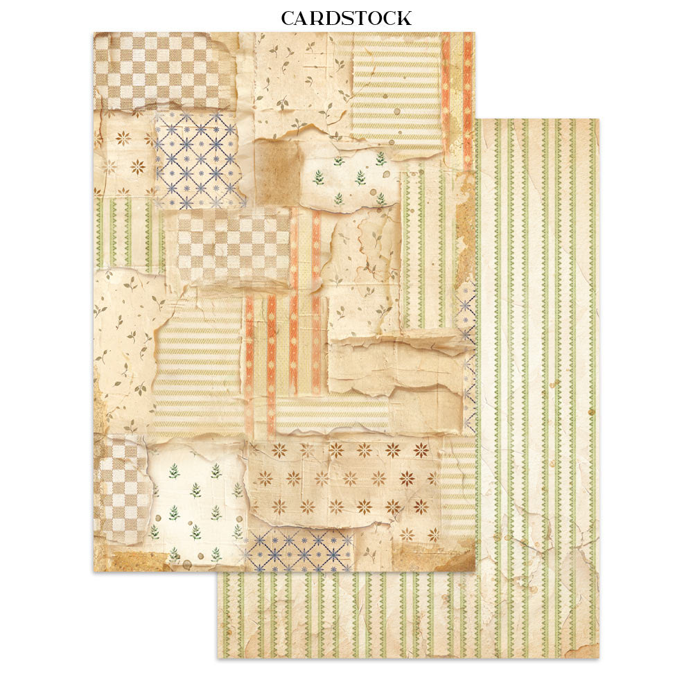 Stamperia Silent Night Junk Journal Stickers, Backgrounds and Cut-Outs - SBJK27