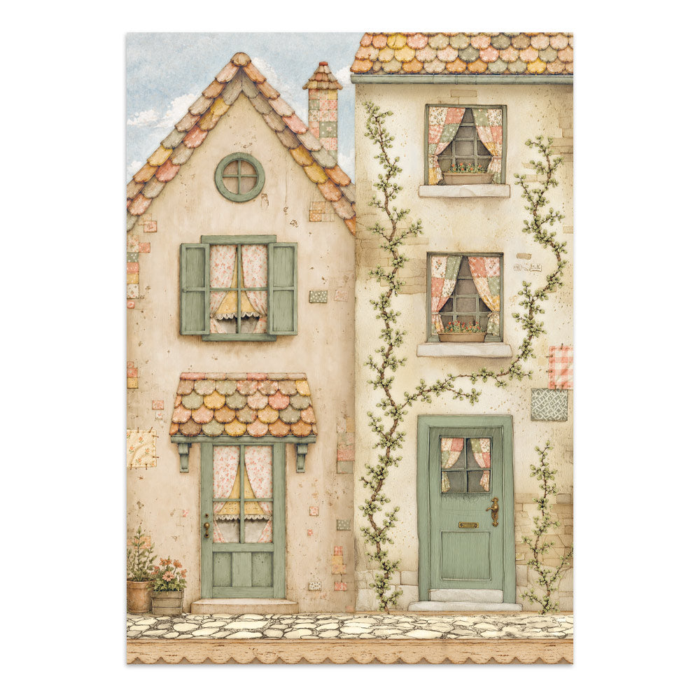 Stamperia Cozy Family Junk Journal Stickers, Backgrounds, Cut-Outs - SBJK32