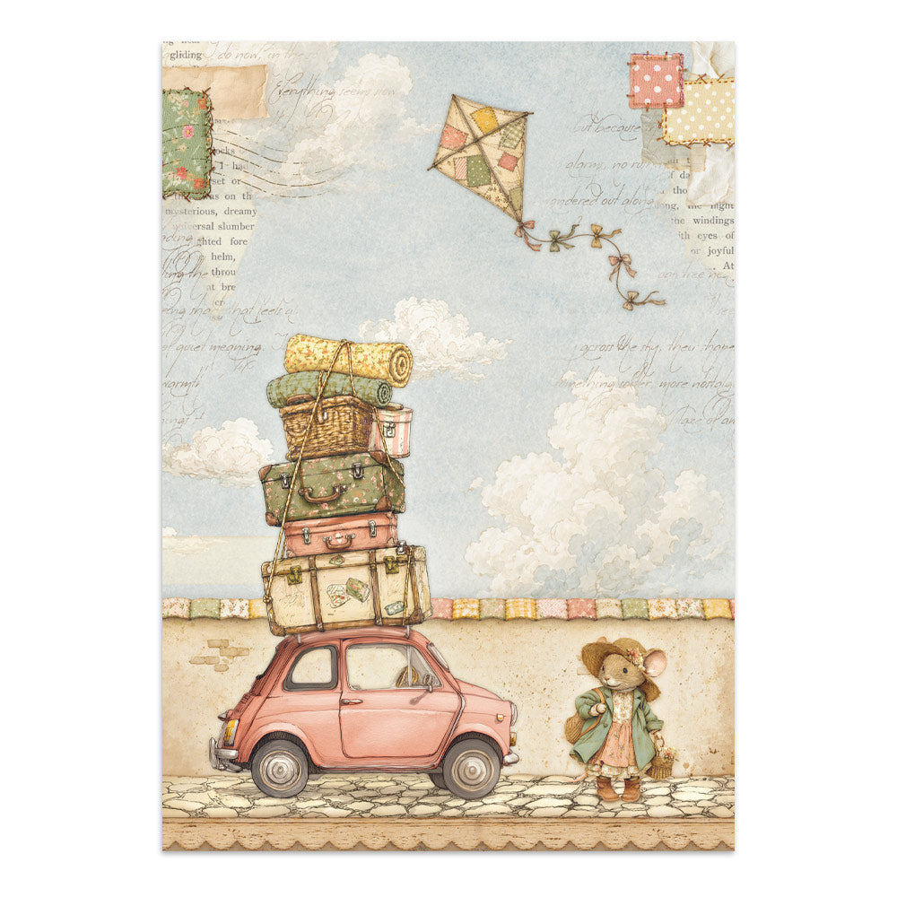 Stamperia Cozy Family Junk Journal Stickers, Backgrounds, Cut-Outs - SBJK32