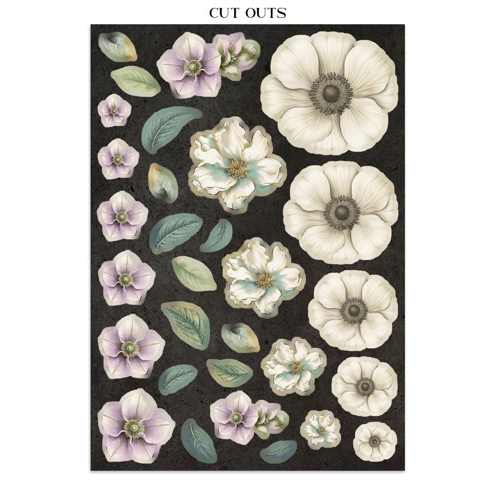 Stamperia Gardens of Time Junk Journal Focus Points (SBJKS01)
