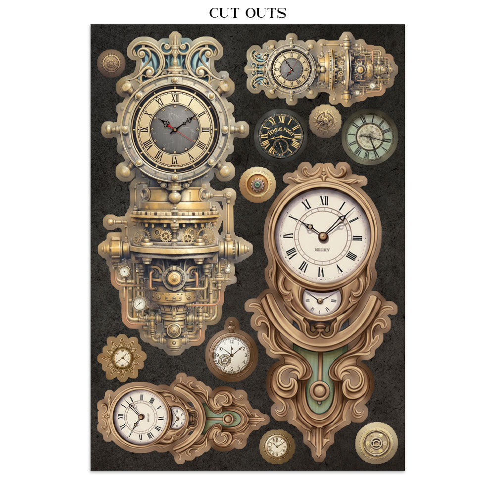 Stamperia Gardens of Time Junk Journal Focus Points (SBJKS01)