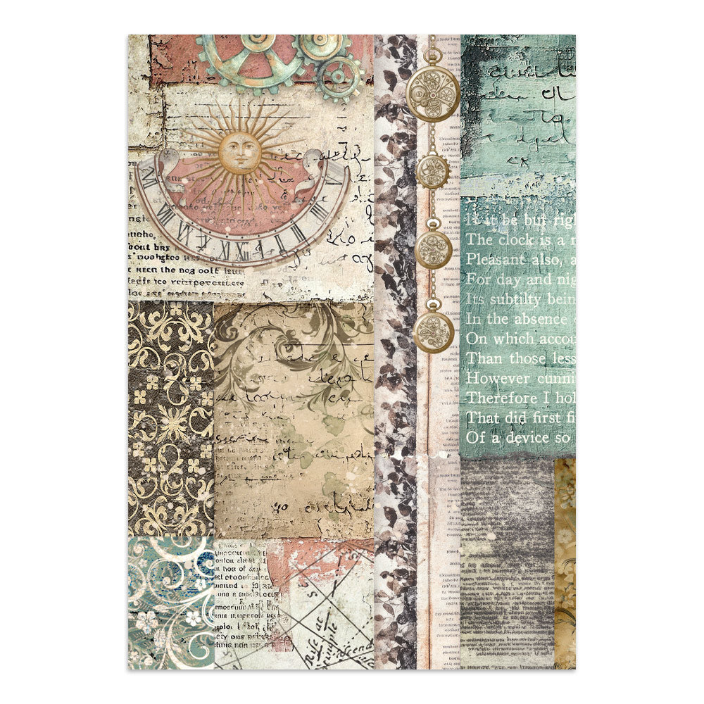 Stamperia Gardens of Time Junk Journal Focus Points (SBJKS01)