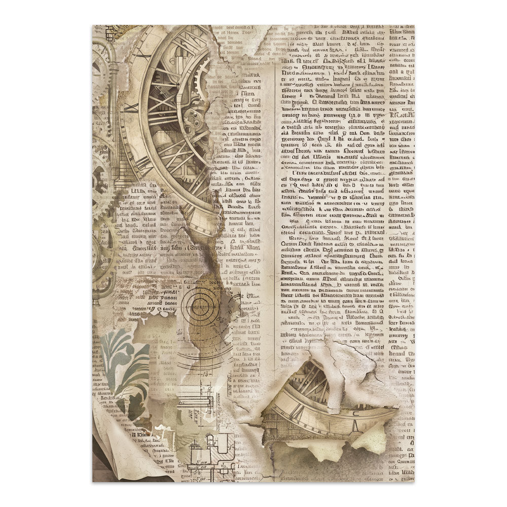 Stamperia Gardens of Time Junk Journal Focus Points (SBJKS01)
