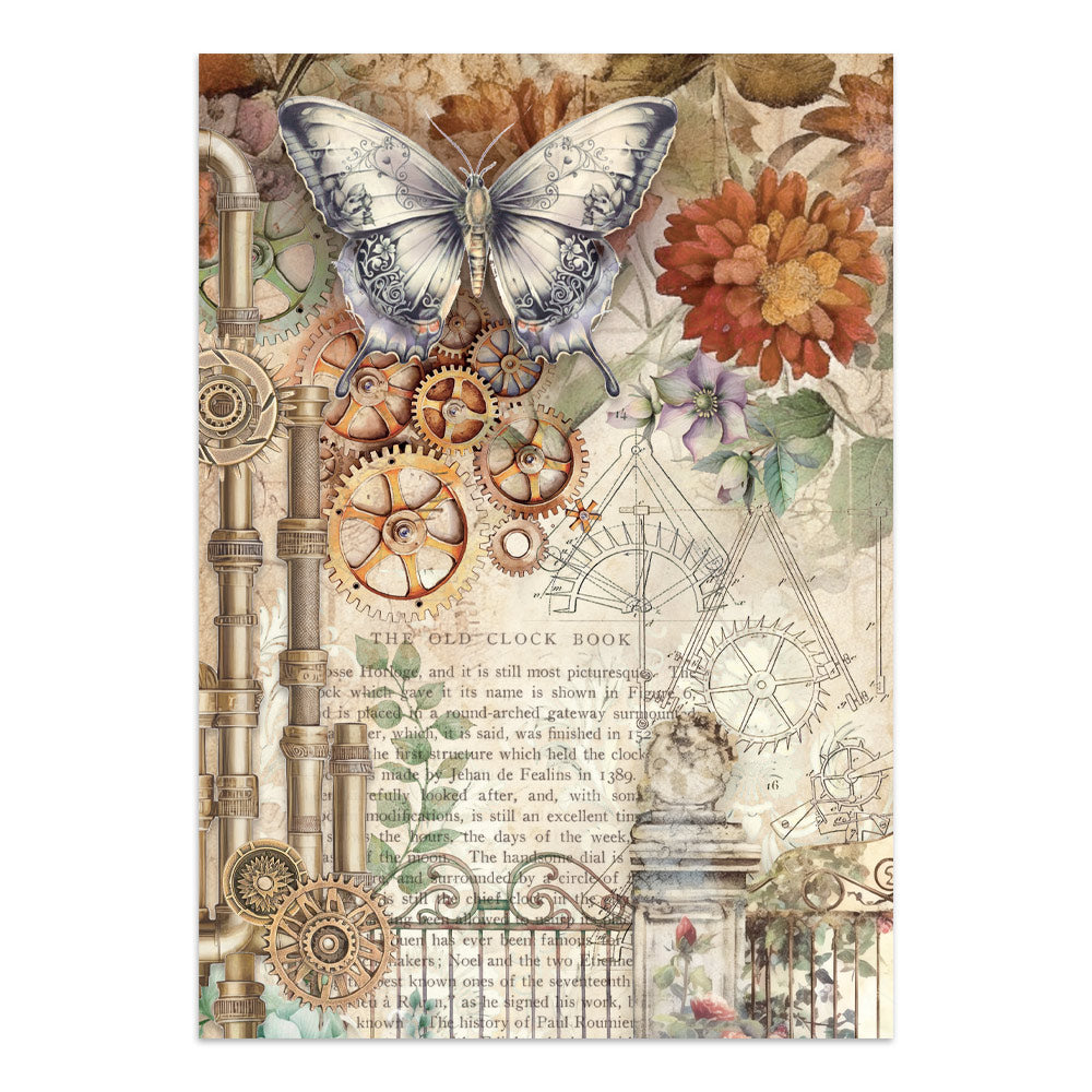 Stamperia Gardens of Time Junk Journal Focus Points (SBJKS01)