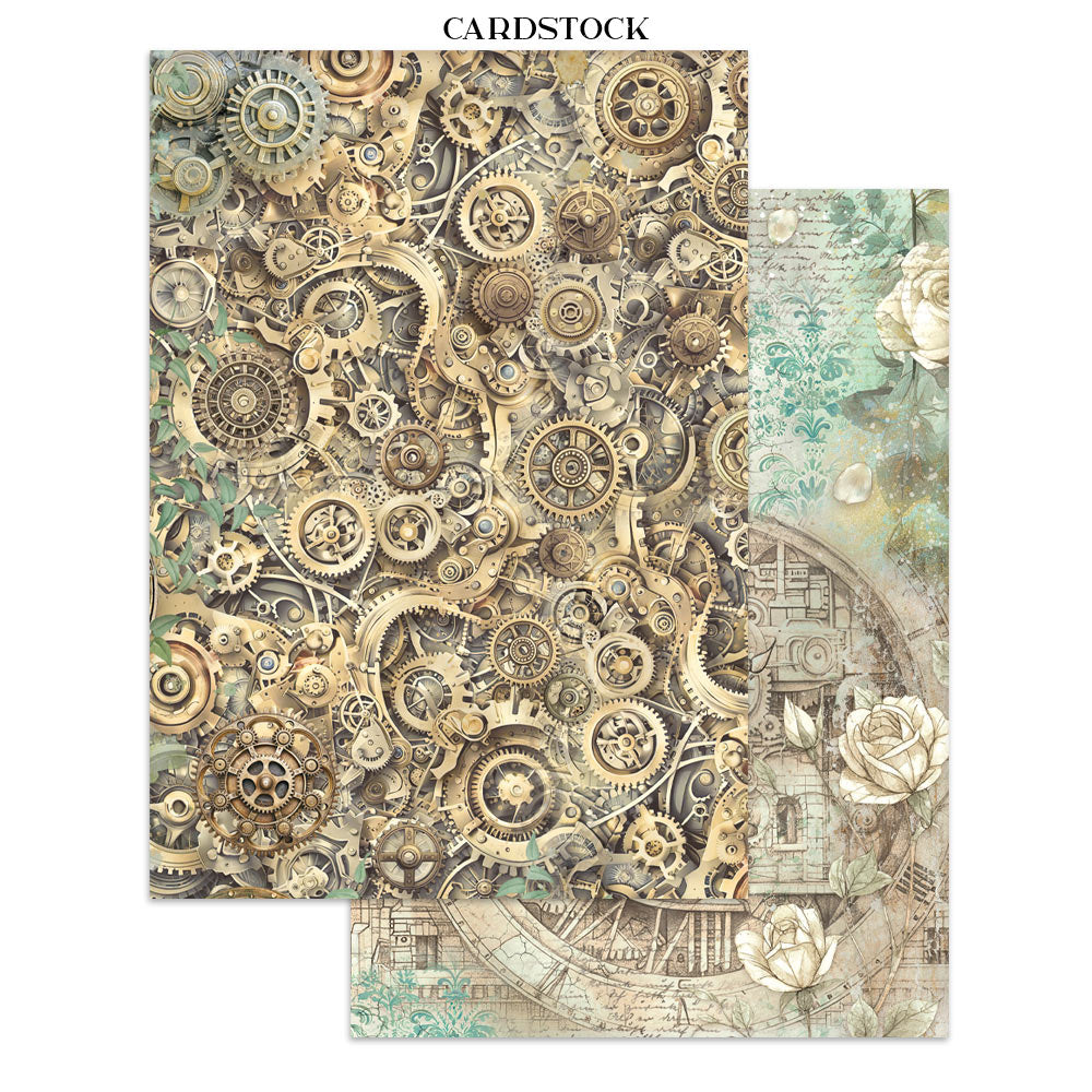 Stamperia Gardens of Time Junk Journal Focus Points (SBJKS01)