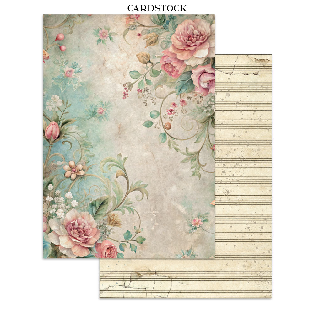 Stamperia Symphony Junk Journal A5 Focus Points by Sara Alcobendas (SBJKS03)