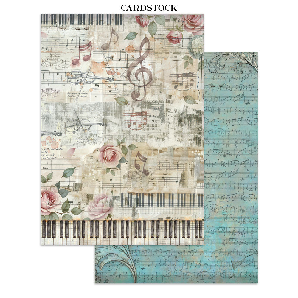 Stamperia Symphony Junk Journal A5 Focus Points by Sara Alcobendas (SBJKS03)