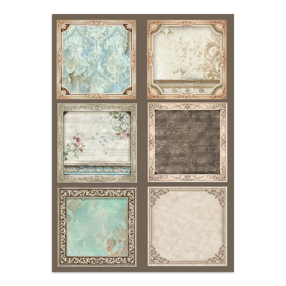 Stamperia Symphony Junk Journal A5 Focus Points by Sara Alcobendas (SBJKS03)
