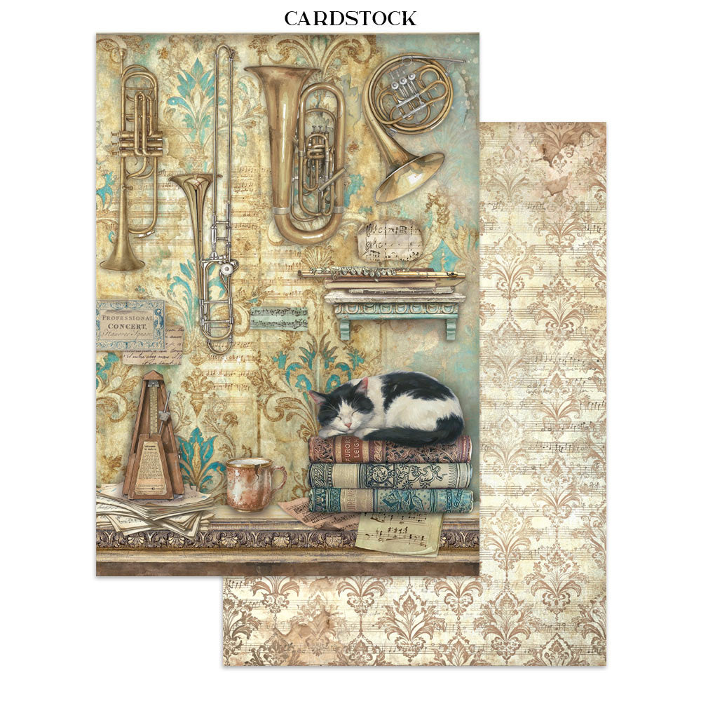 Stamperia Symphony Junk Journal A5 Focus Points by Sara Alcobendas (SBJKS03)