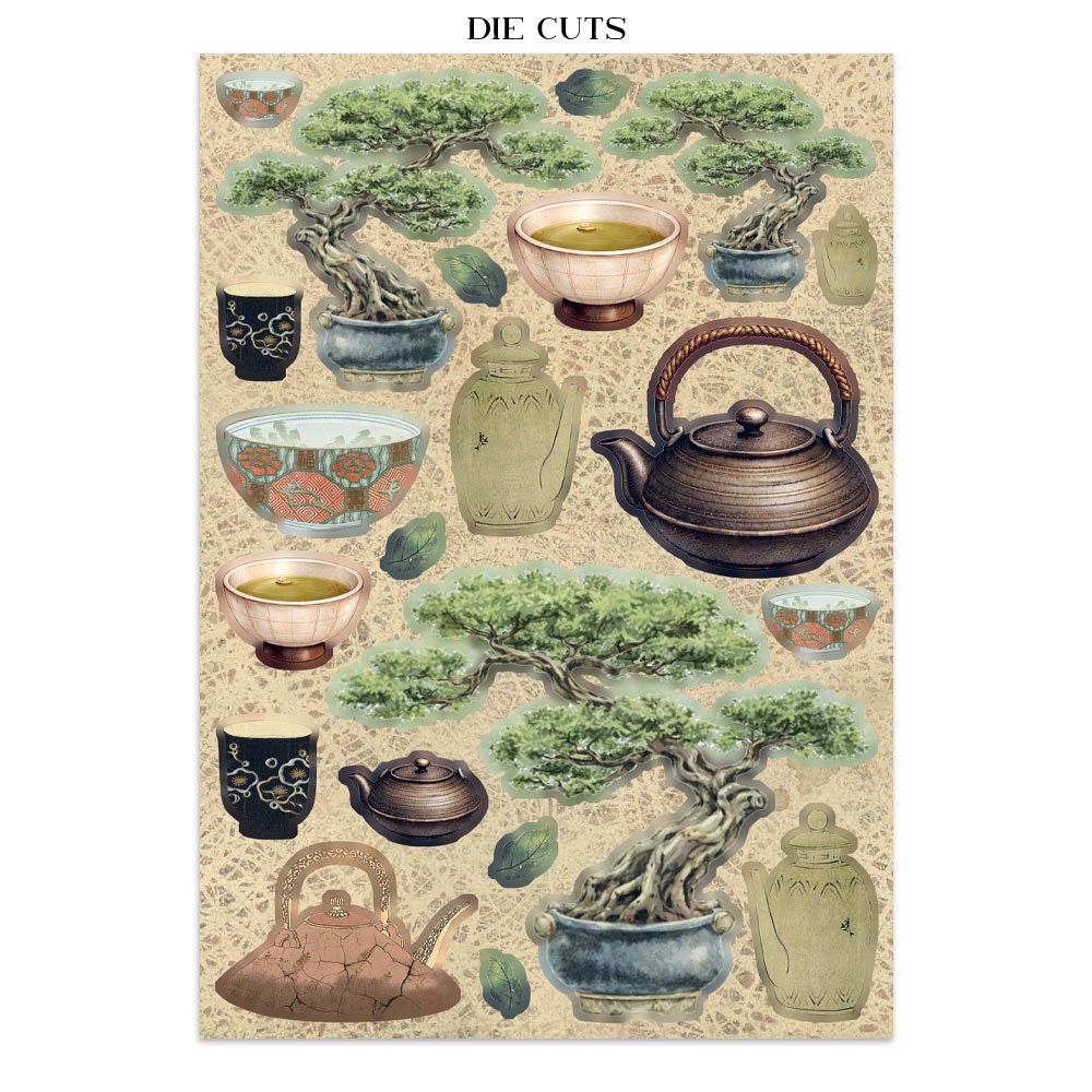 Stamperia Oriental Garden Junk Journal A5 Focus Points (SBJKS05)