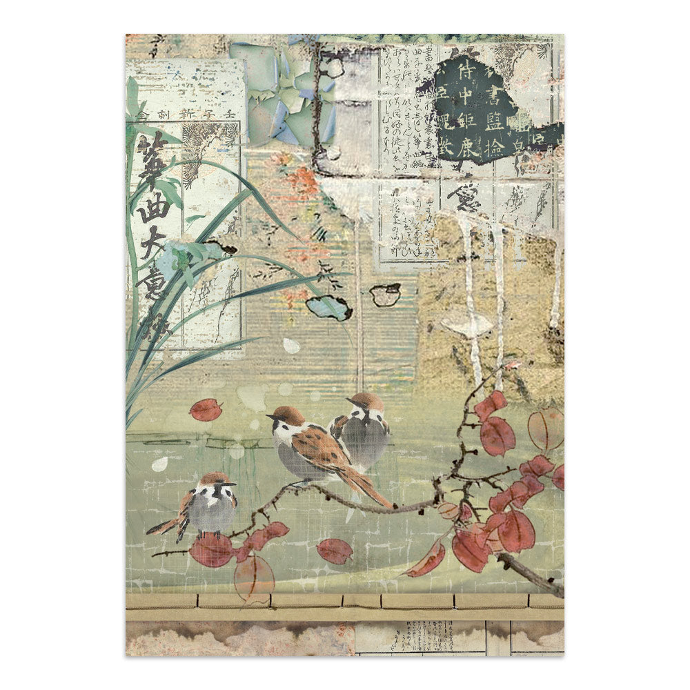 Stamperia Oriental Garden Junk Journal A5 Focus Points (SBJKS05)