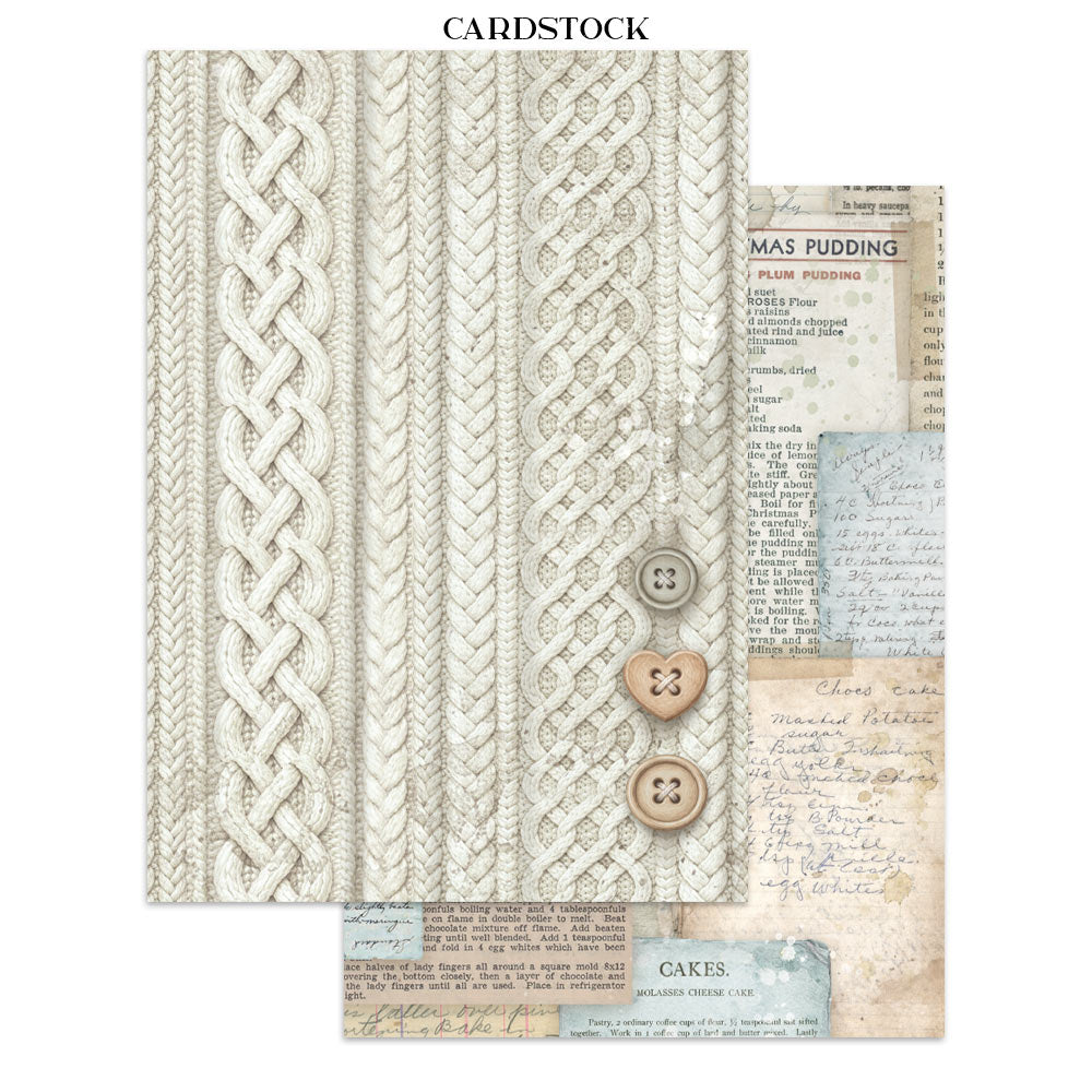 Stamperia White Christmas Junk Journal A5 Focus Points by Cristina Radovan - SBJKS07