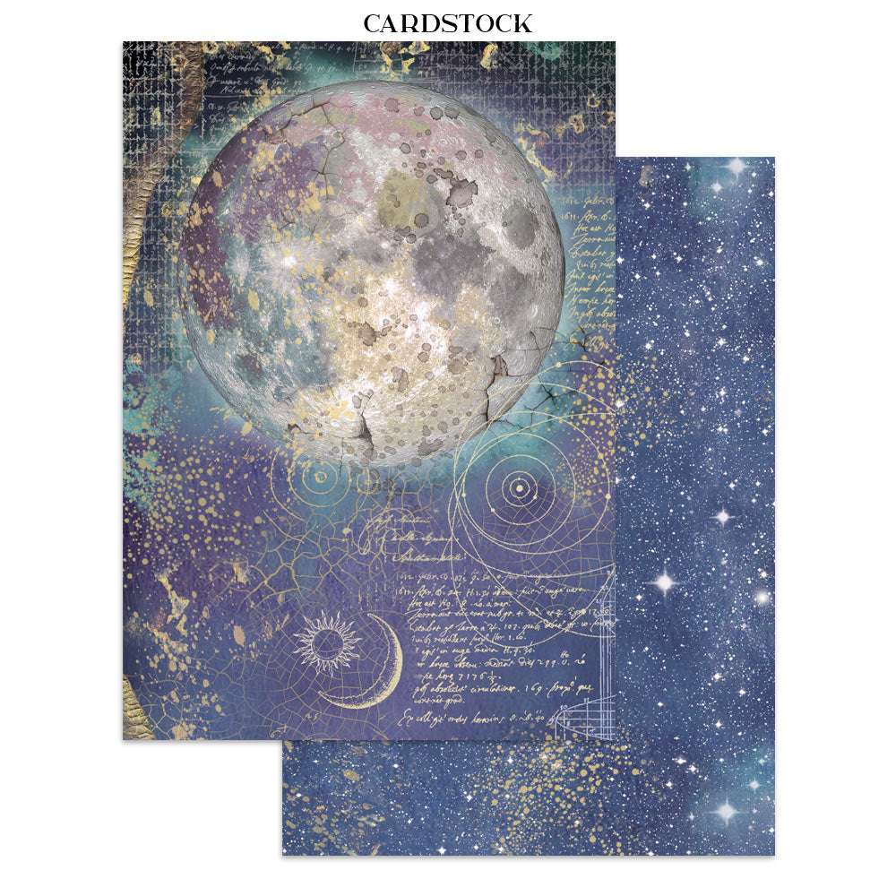Stamperia Cosmos Junk Journal A5 Focus Points by Cristina Radovan - SBJKS08