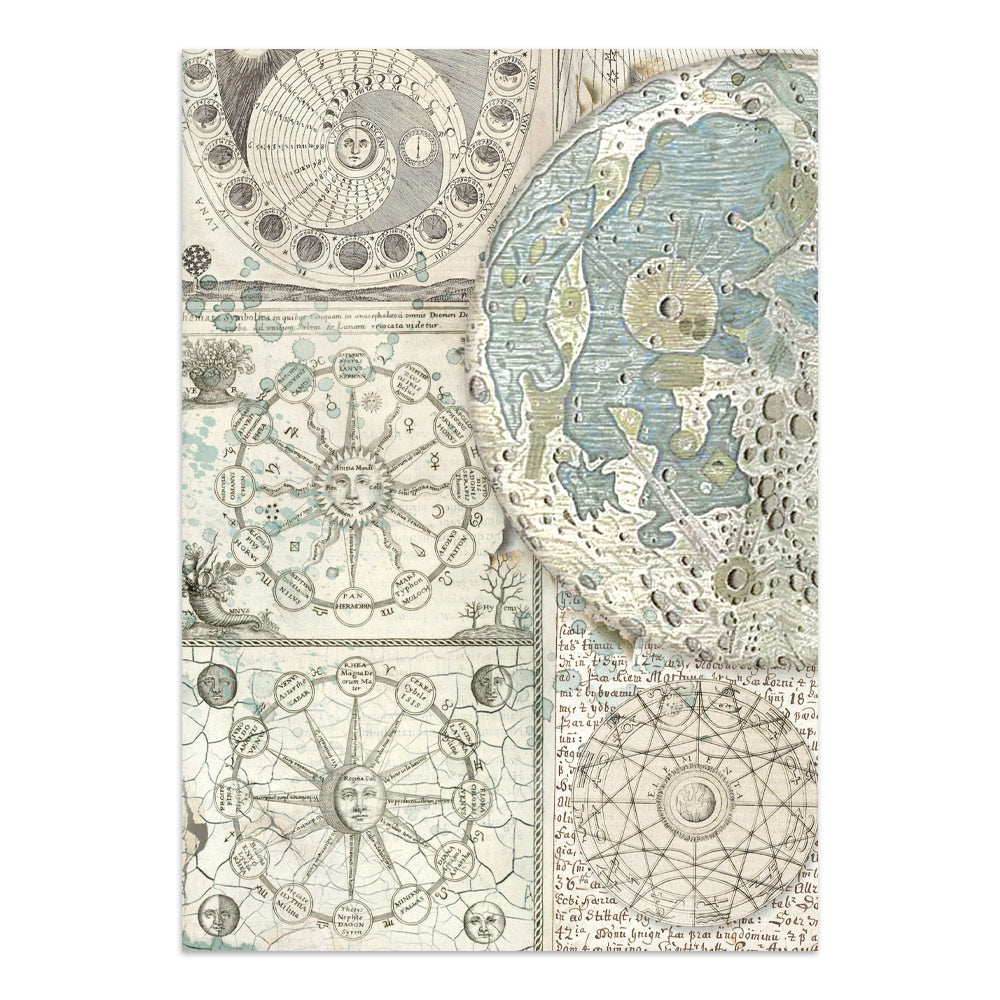 Stamperia Cosmos Junk Journal A5 Focus Points by Cristina Radovan - SBJKS08