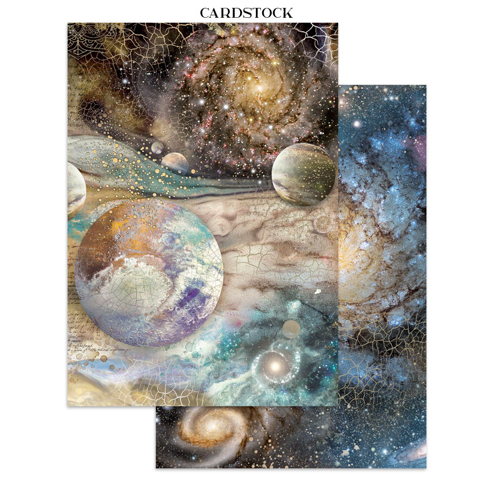 Stamperia Cosmos Junk Journal A5 Focus Points by Cristina Radovan - SBJKS08