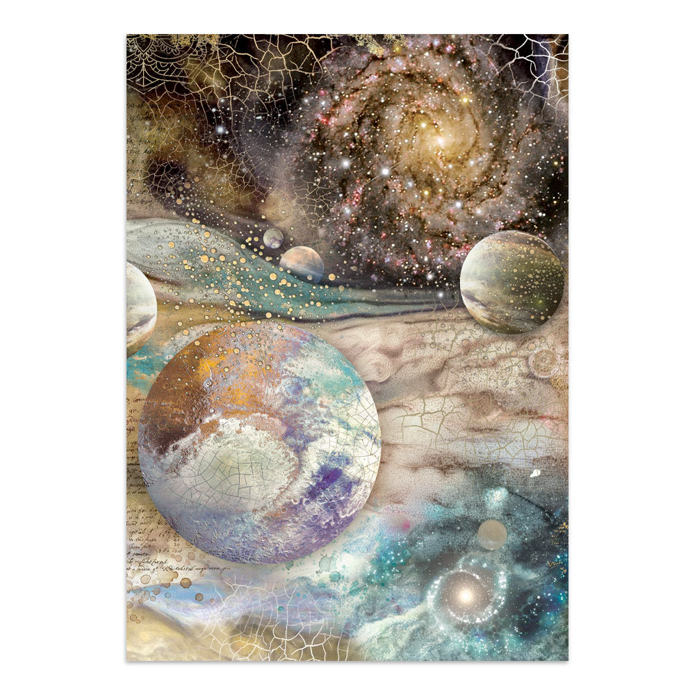 Stamperia Cosmos Junk Journal A5 Focus Points by Cristina Radovan - SBJKS08