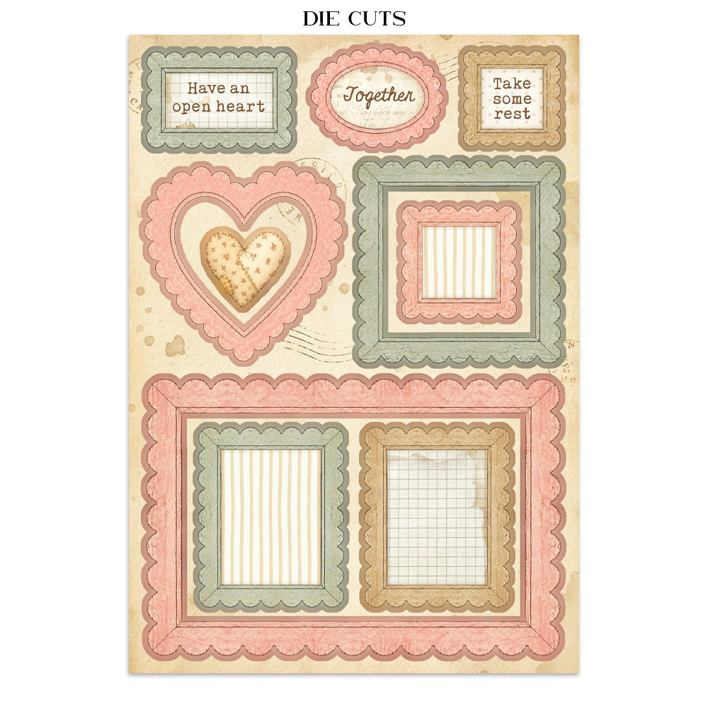 Stamperia Cozy Family Junk Journal A5 Focus Points - SBJKS11