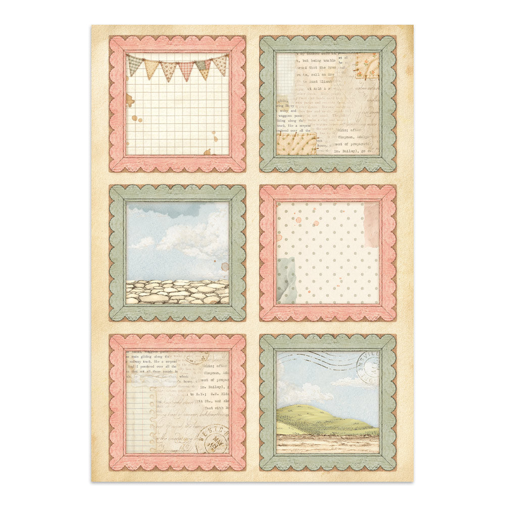 Stamperia Cozy Family Junk Journal A5 Focus Points - SBJKS11