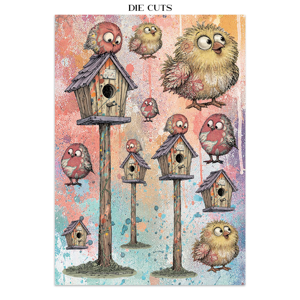 Stamperia Furry Friends 2 Junk Journal A5 Focus Points by Antonis Tzanidakis - SBJKS12