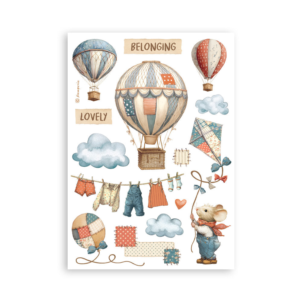 Stamperia Family A5 Washi Pad (SBW28)