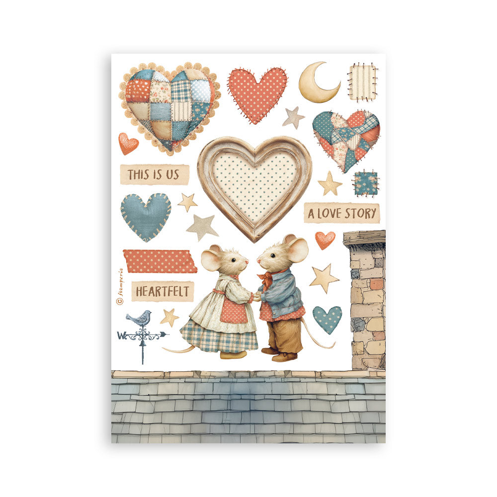 Stamperia Family A5 Washi Pad (SBW28)