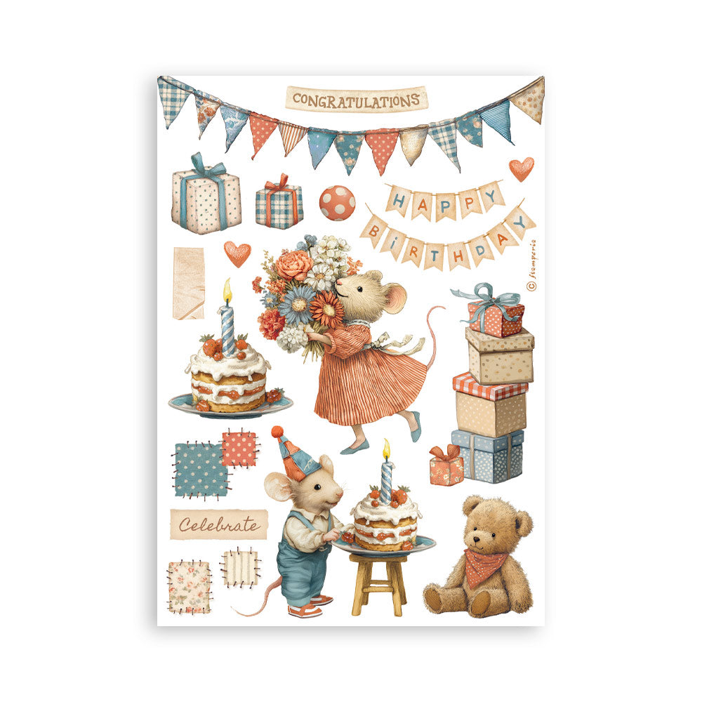 Stamperia Family A5 Washi Pad (SBW28)