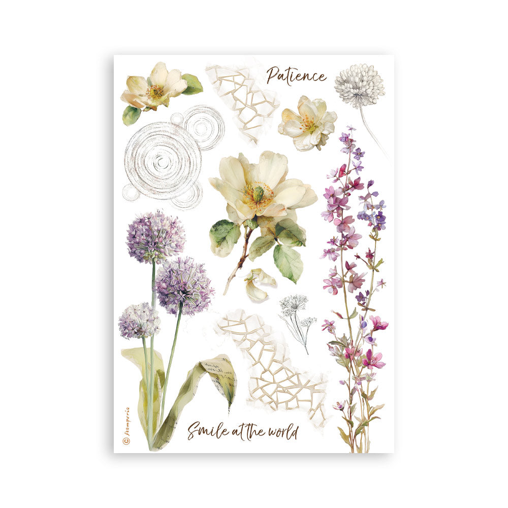 Stamperia All Around A5 Washi Pad (8pcs) (SBW33)