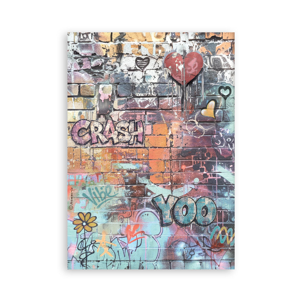 Stamperia Furry Friends 2 Washi Pad A5 (8 Sheets) - SBW39