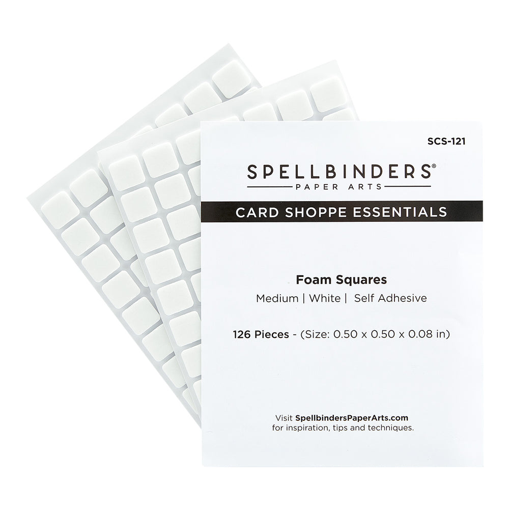 Spellbinders White Foam Adhesive Squares